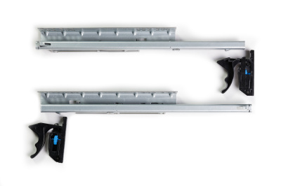 Направляющие скрытого монт Mont Blanc Quadro 350мм част.выдвиж.Soft Close(с клипсой)10шт/уп 